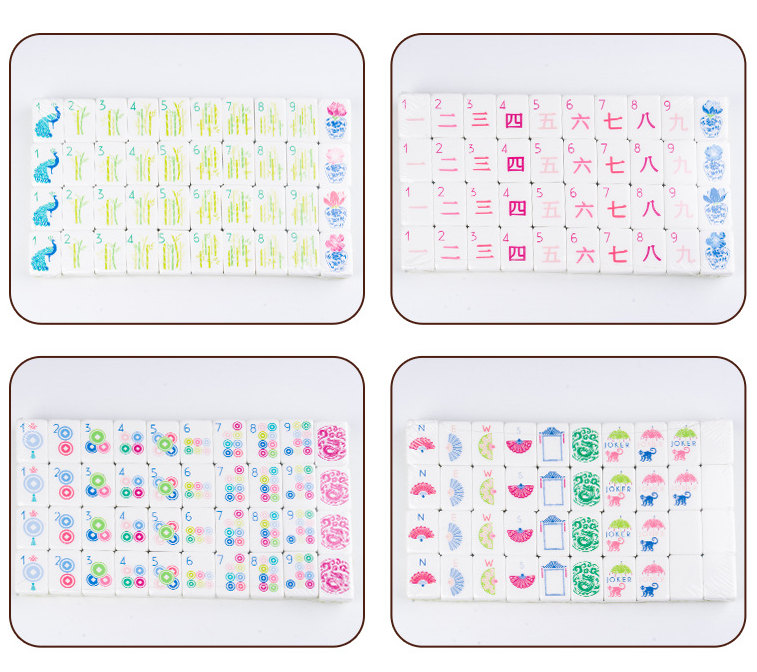 Lime Spritz Mahjong Set