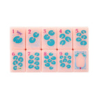 Peach Puff Slim Mahjong Set