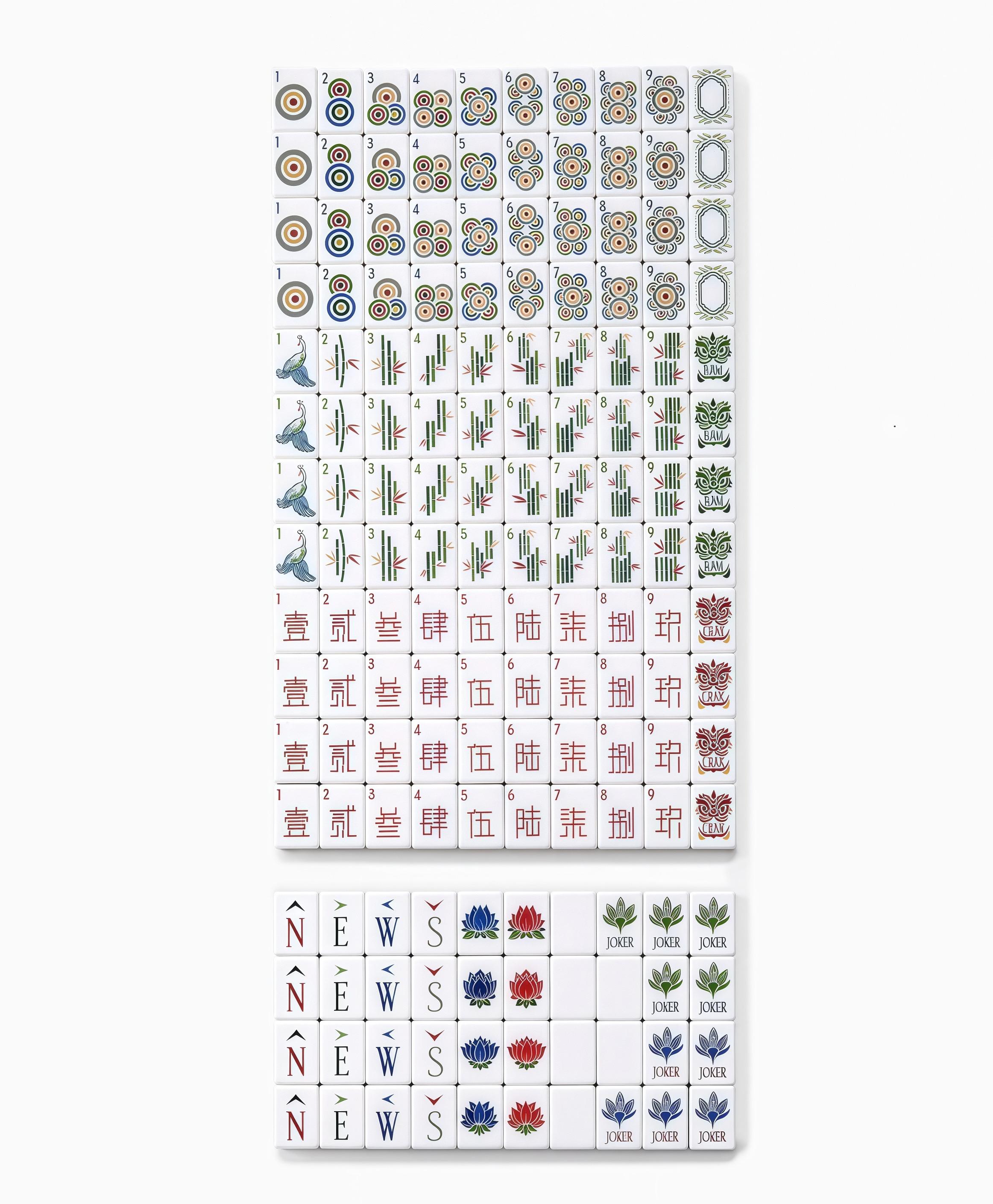 Woodland Layer Mahjong Set