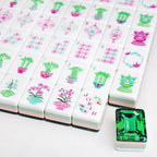 Emerald Facet Mahjong Set