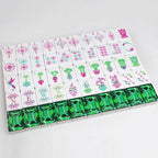 Emerald Facet Mahjong Set