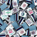 Blue Haze Mahjong Set