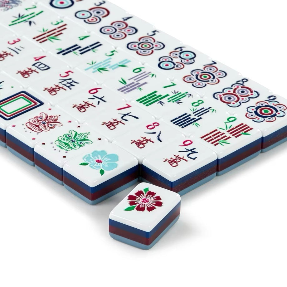 Blue Haze Mahjong Set