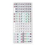 Blue Haze Mahjong Set
