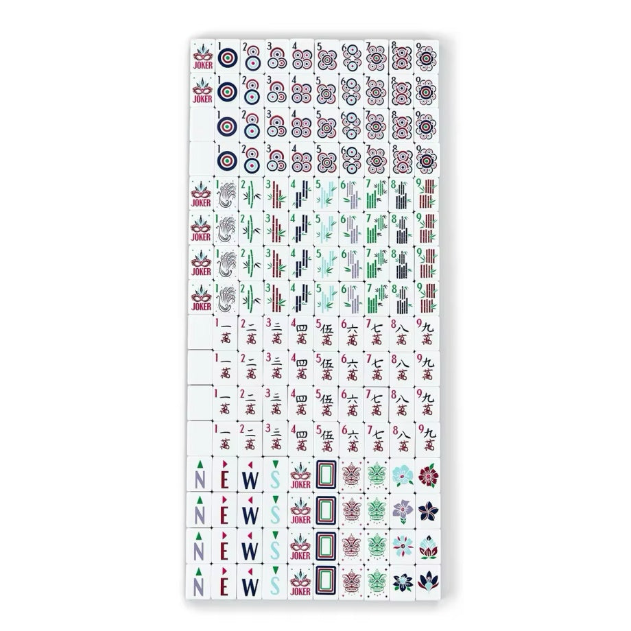 Blue Haze Mahjong Set