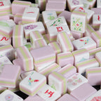 Blush Bloom Mahjong Set