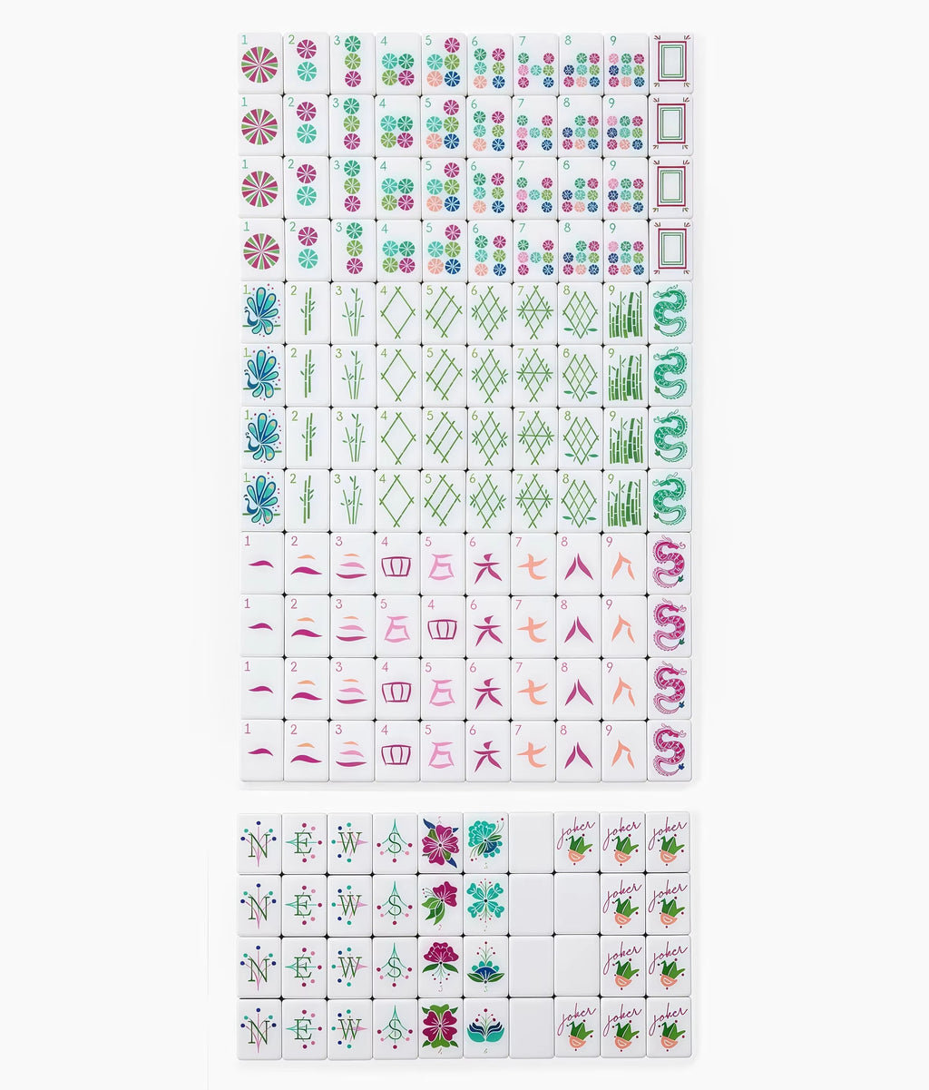 Raspberry Wink Mahjong Set