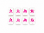 Mahj & Marlowe Aqua Pearl Mahjong Set