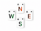 Forest Fern Mahjong Set