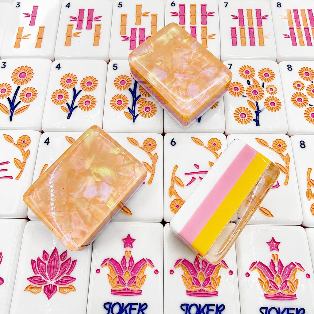 Mahj & Marlowe Amber Glow Mahjong Set