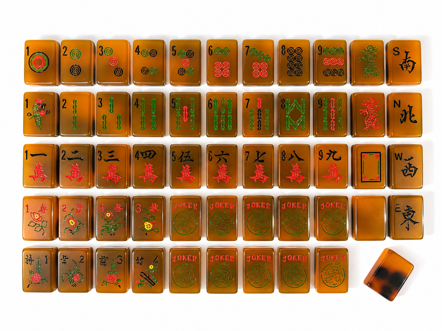 Tortoise Slim Mahjong Set