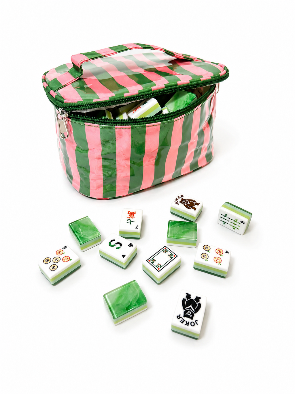 Woodland Bloom Mahjong Set