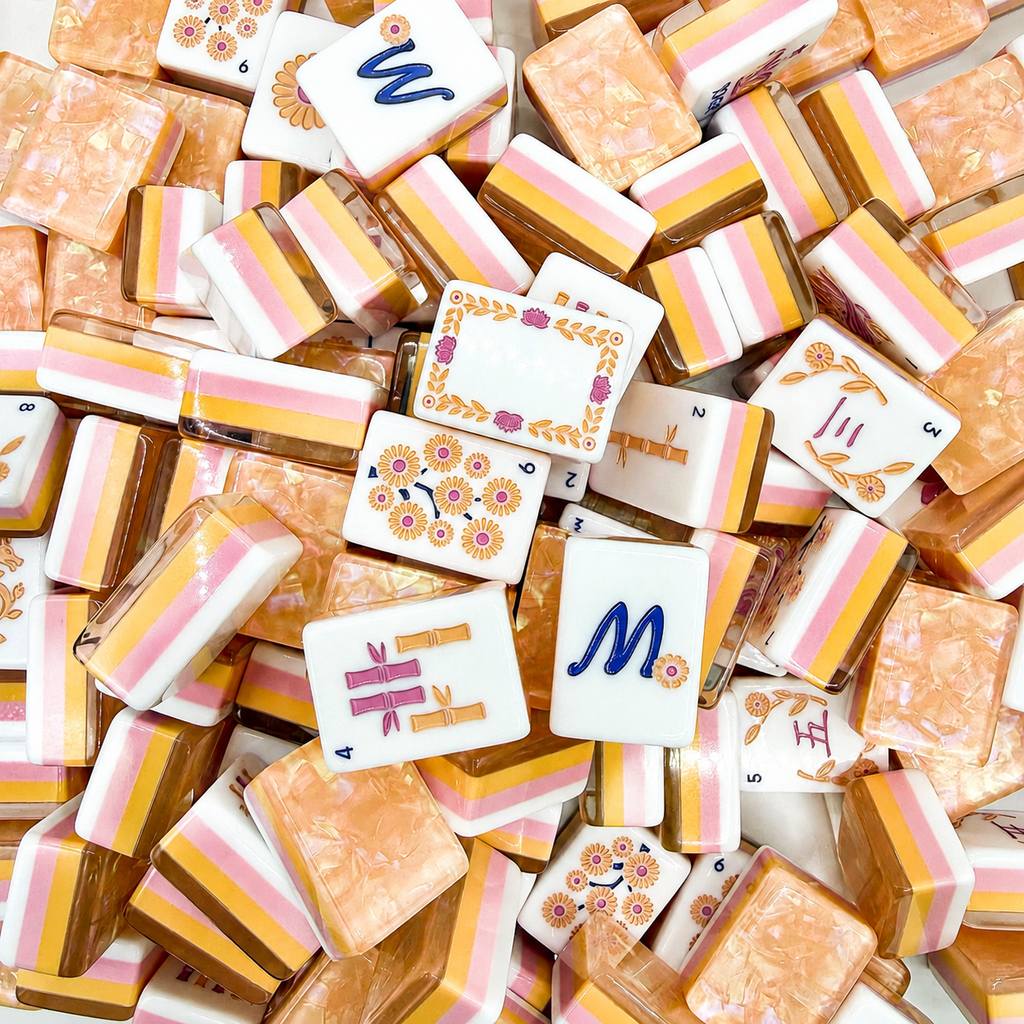 Mahj & Marlowe Amber Glow Mahjong Set
