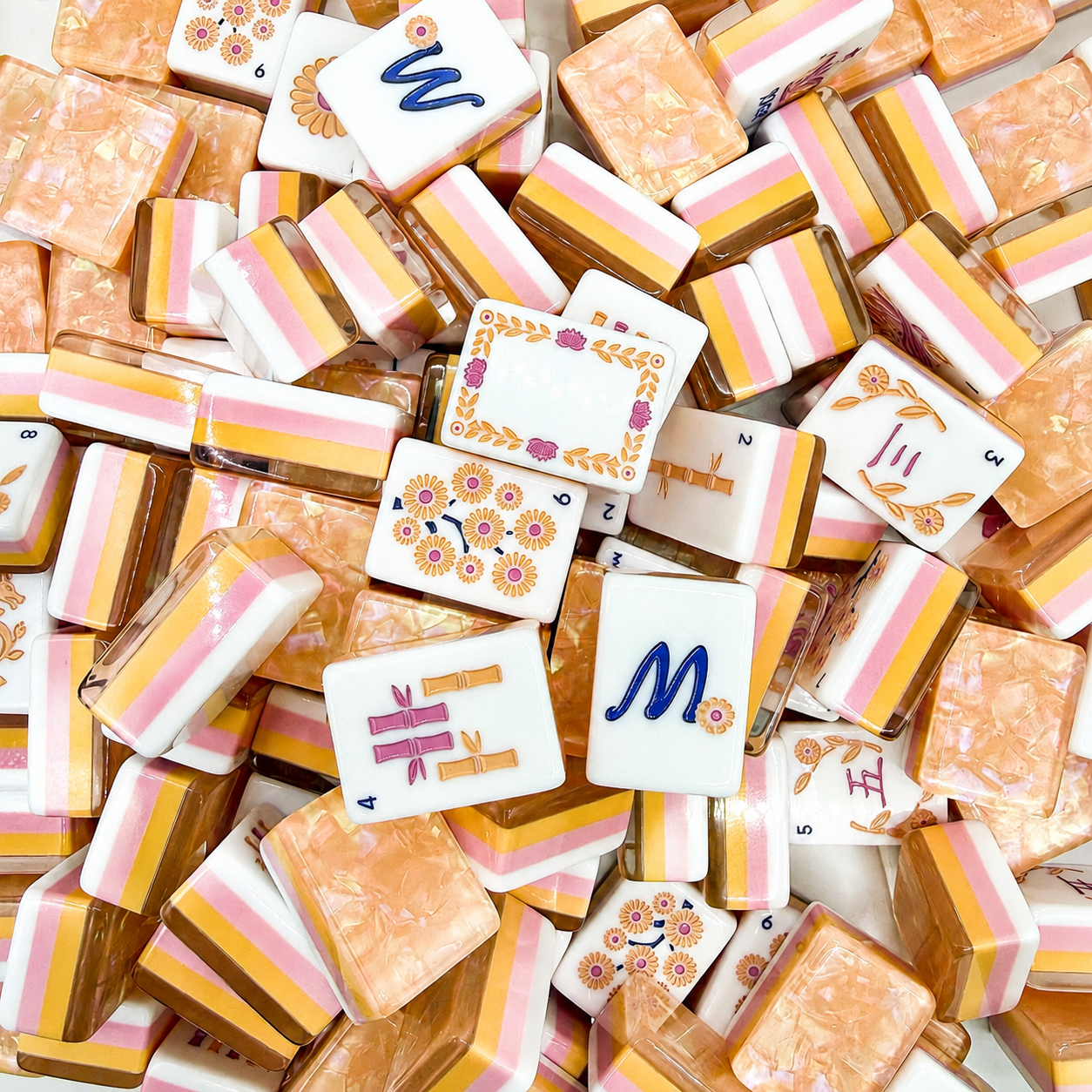 Mahj & Marlowe Amber Glow Mahjong Set