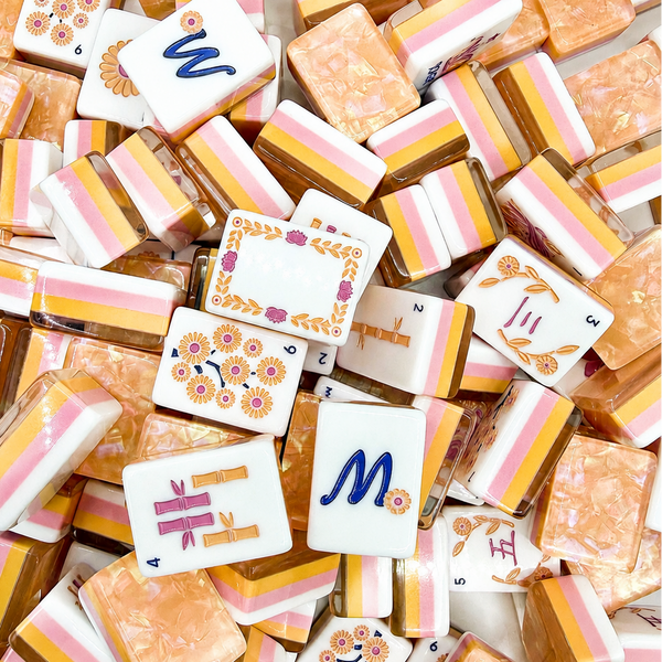 Mahj & Marlowe Amber Glow Mahjong Set