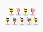 Mahj & Marlowe Pickleball Club Slim Mahjong Set