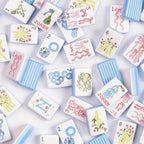 Seaside Stripe Mahjong Set