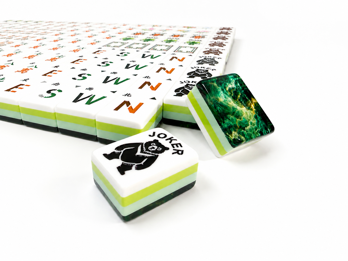 Emerald Canopy Mahjong Set
