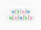 Mahj & Marlowe Aqua Pearl Mahjong Set