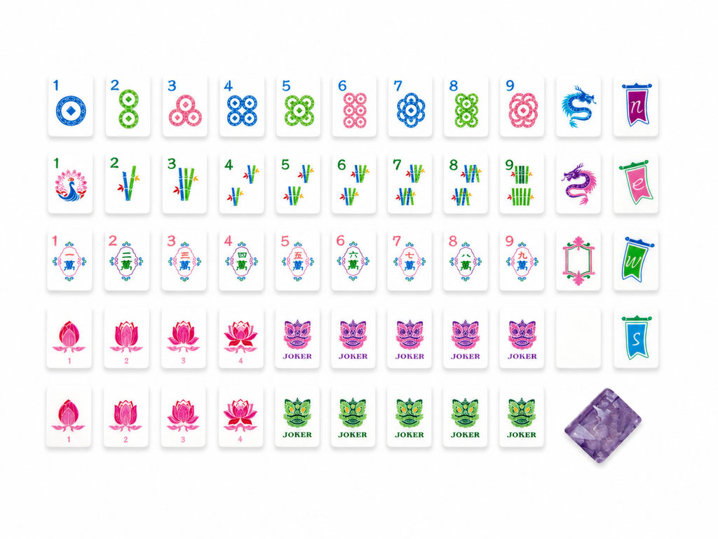 Mahj & Marlowe Lavender Glow Mahjong Set