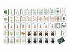 Forest Fern Mahjong Set