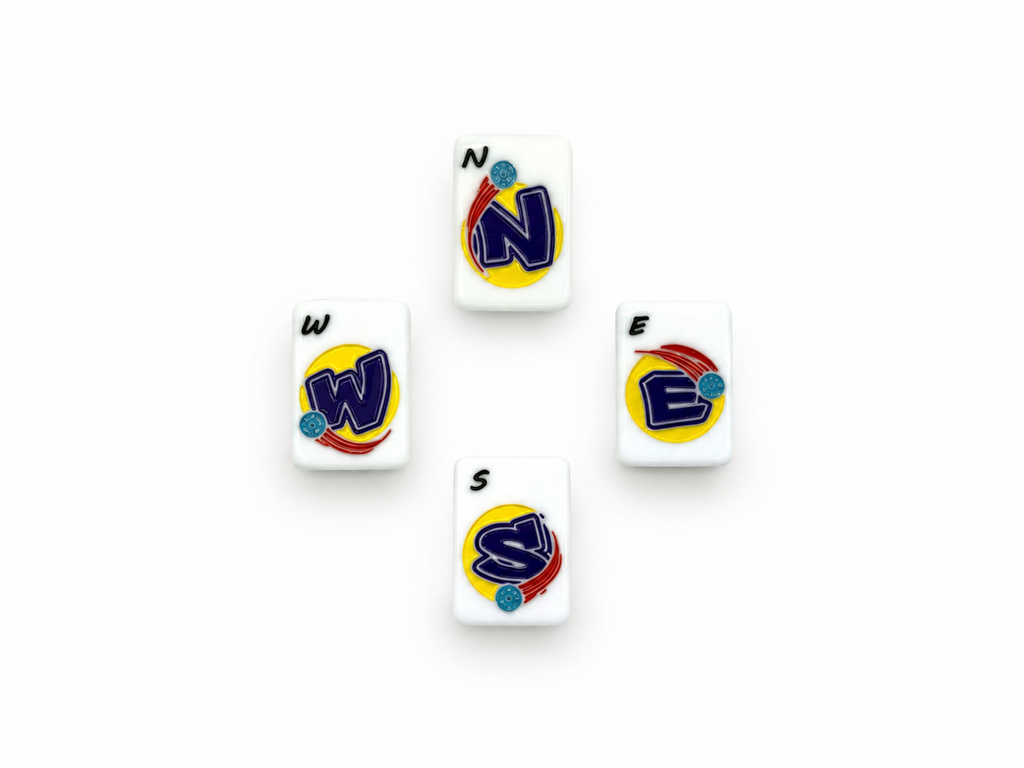 Mahj & Marlowe Pickleball Club Slim Mahjong Set