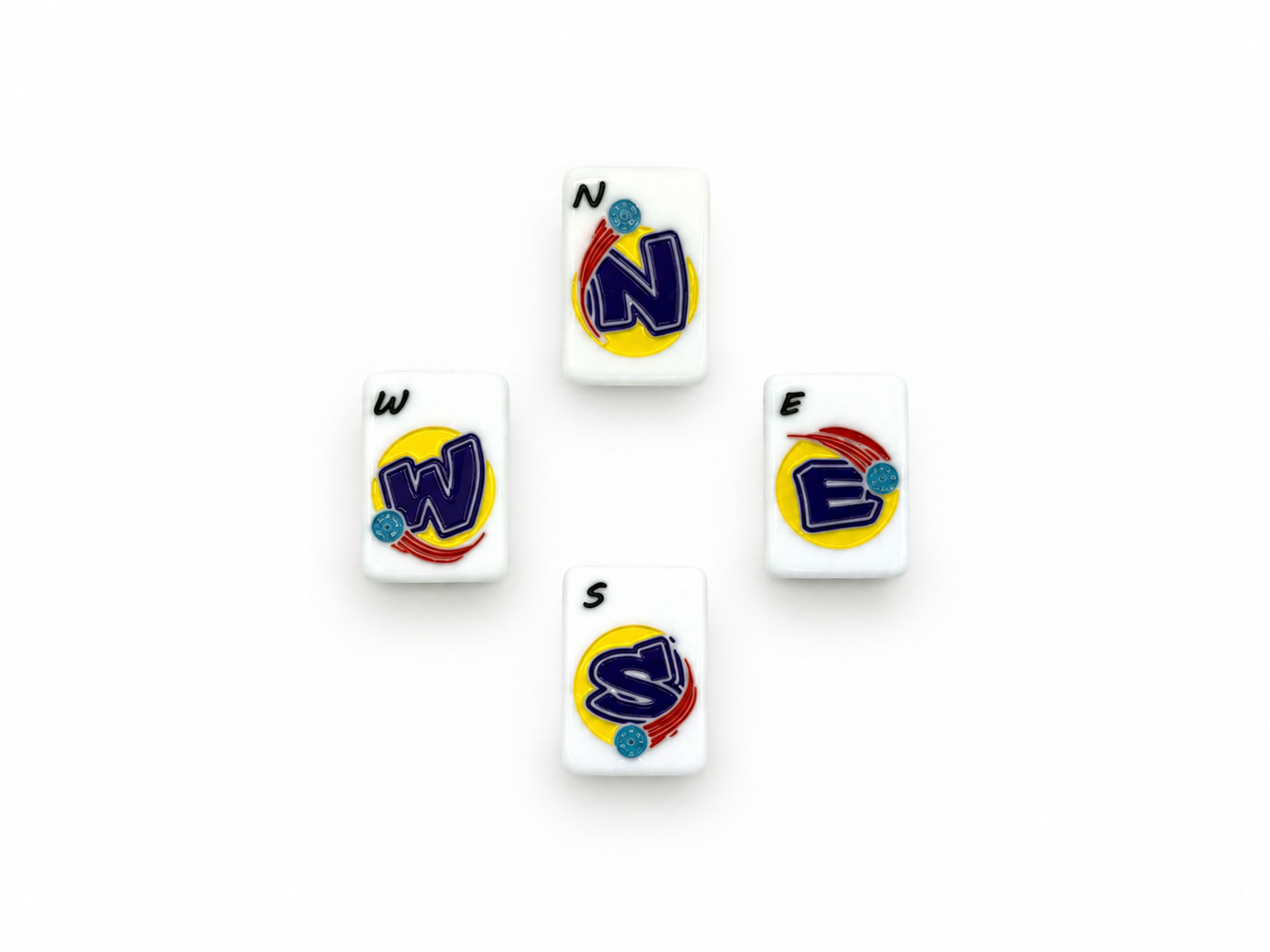Mahj & Marlowe Pickleball Club Slim Mahjong Set