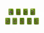Mahj & Marlowe Visionary Slim Green Mahjong Set