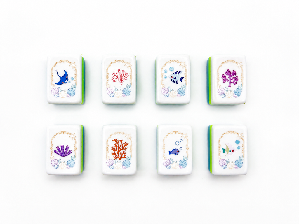 Mahj & Marlowe Serene Tide Mahjong Set