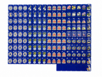 Mahj & Marlowe Cobalt Garden Slim Mahjong Set