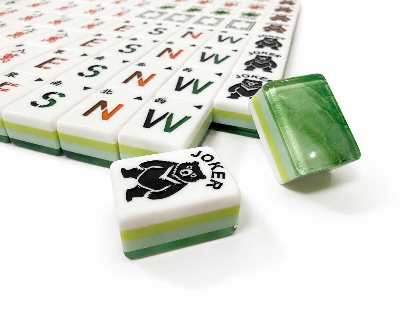 Woodland Bloom Mahjong Set
