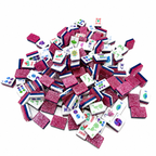 Mahj & Marlowe Pink Sparkle Mahjong Set