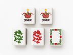 Rainbow Gem Mahjong Set