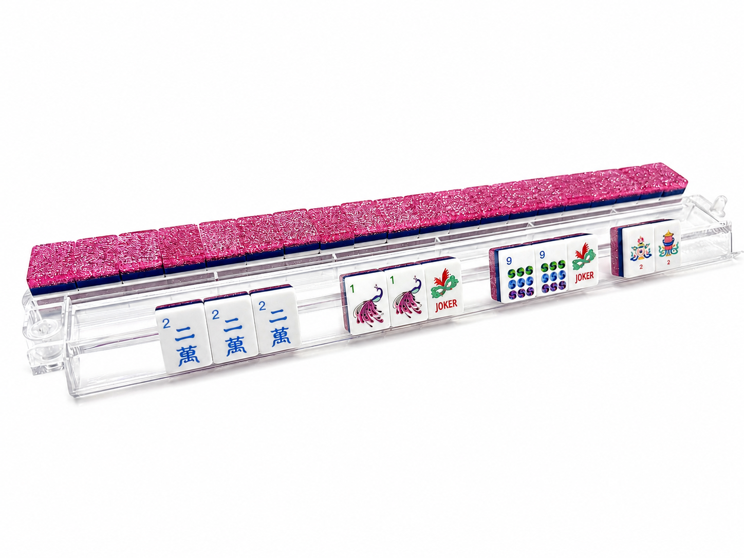 Mahj & Marlowe Pink Sparkle Mahjong Set
