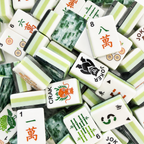 Forest Fern Mahjong Set