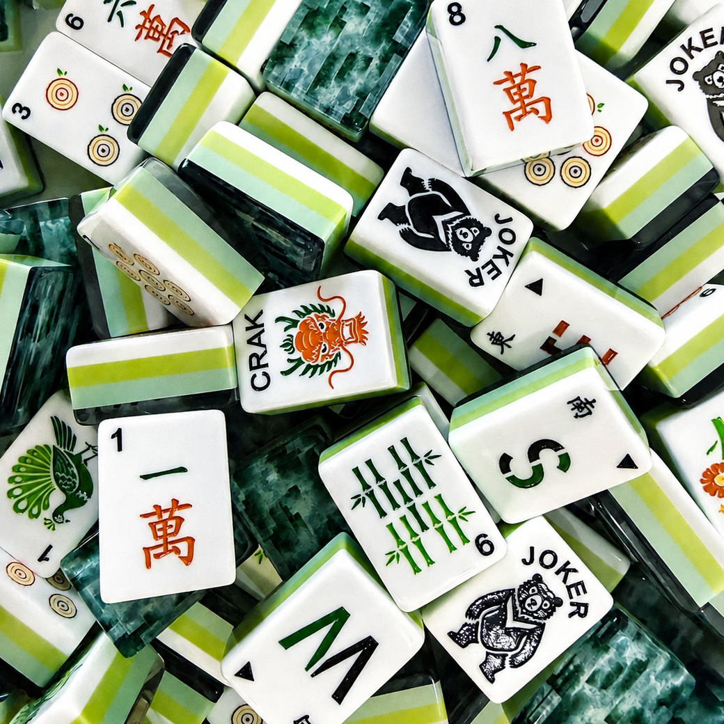 Mahj & Marlowe Forest Fern Mahjong Set