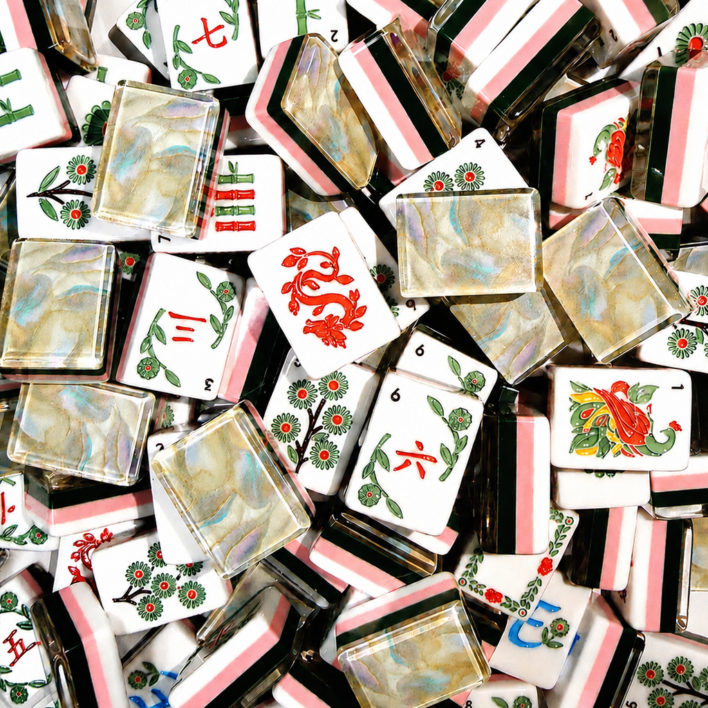 Mahj & Marlowe Pearl Mahjong Set