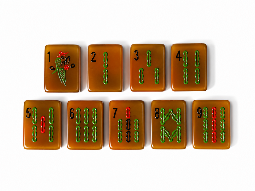 Tortoise Slim Mahjong Set
