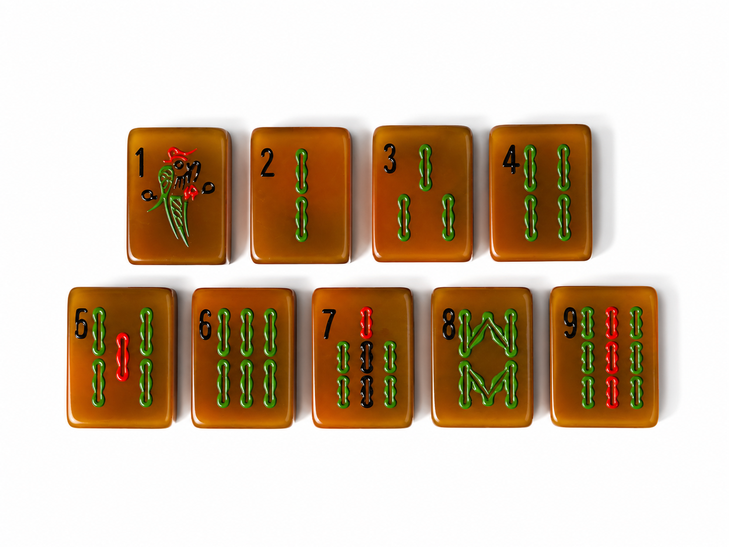 Tortoise Slim Mahjong Set