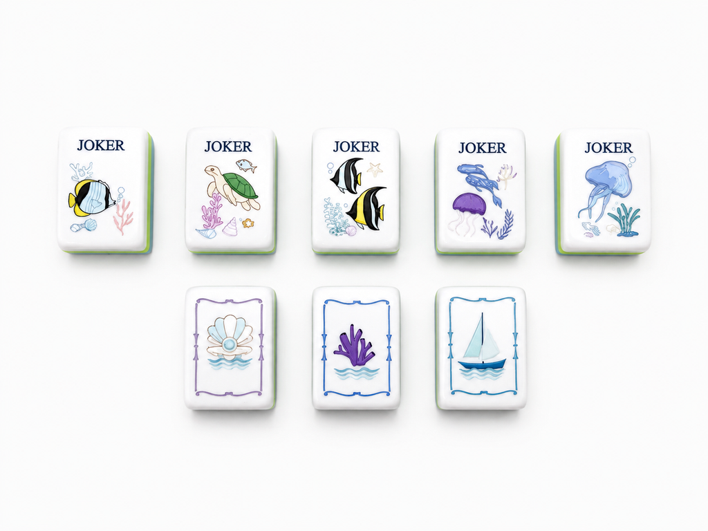Mahj & Marlowe Serene Tide Mahjong Set