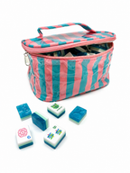 Mahj & Marlowe Aqua Pearl Mahjong Set