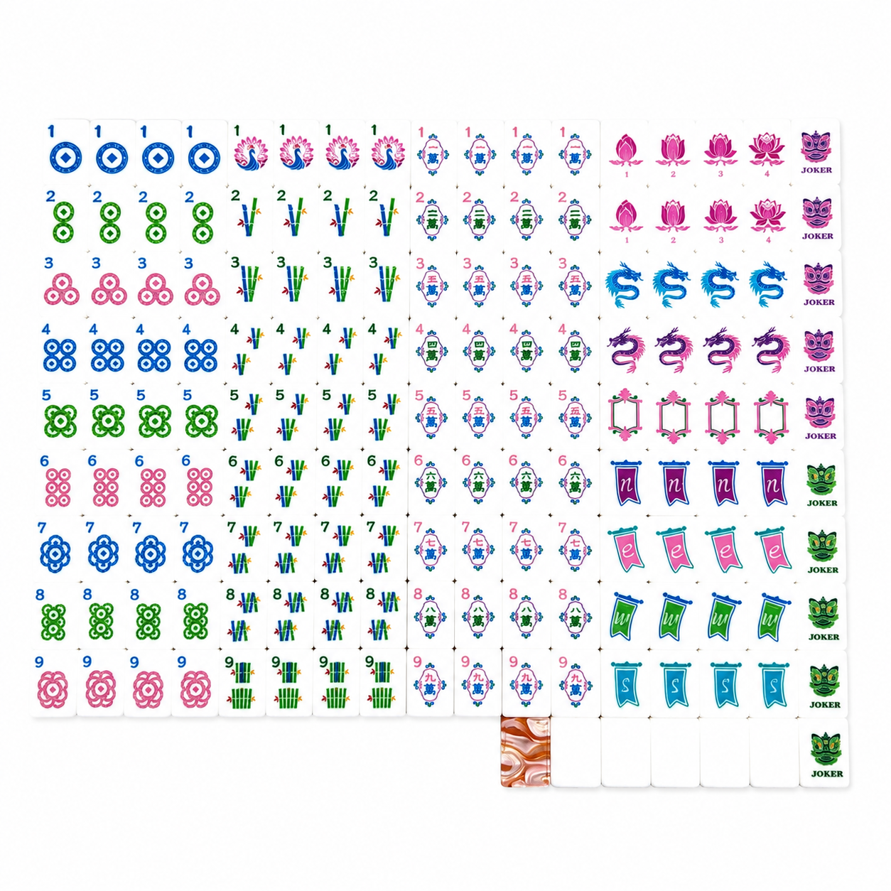 Mahj & Marlowe Sunset Glow Mahjong Set