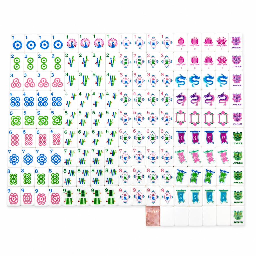 Mahj & Marlowe Blush Pink Glow Mahjong Set