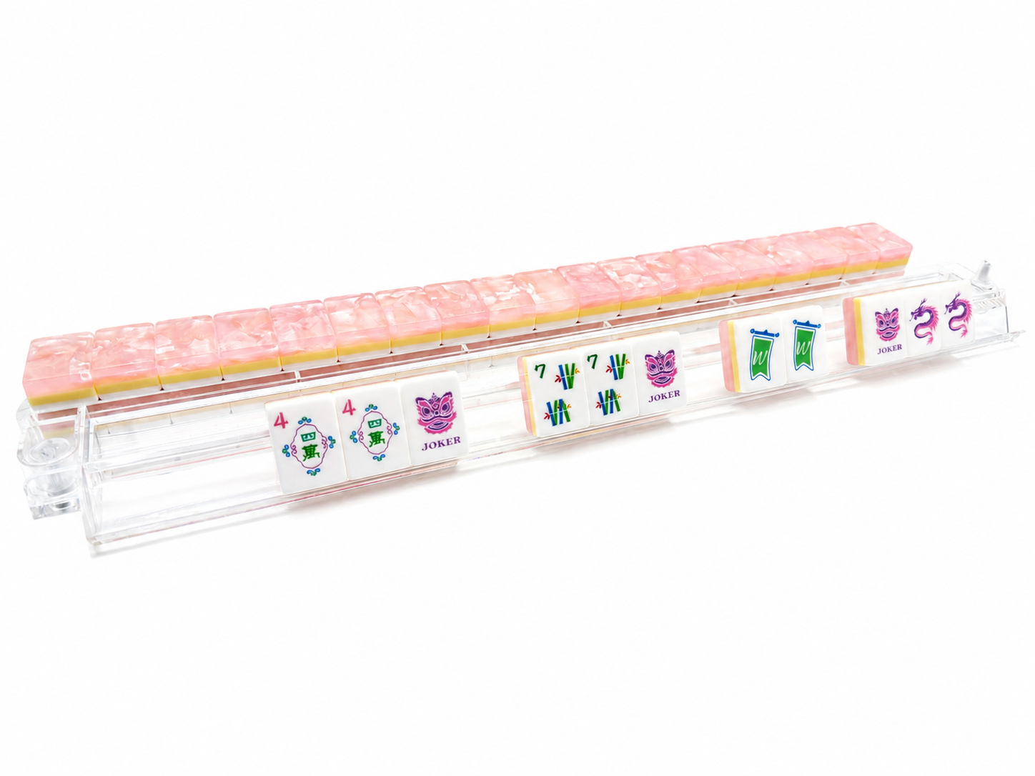 Mahj & Marlowe Blush Pink Glow Mahjong Set