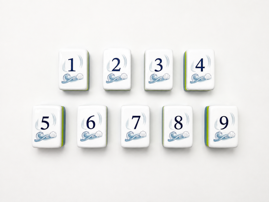 Mahj & Marlowe Serene Tide Mahjong Set