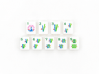 Mahj & Marlowe Aqua Pearl Mahjong Set
