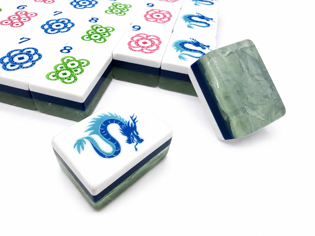 Mahj & Marlowe Seafoam Glow Mahjong Set