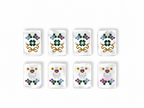 Mother of Pearl Slim Mahjong Set