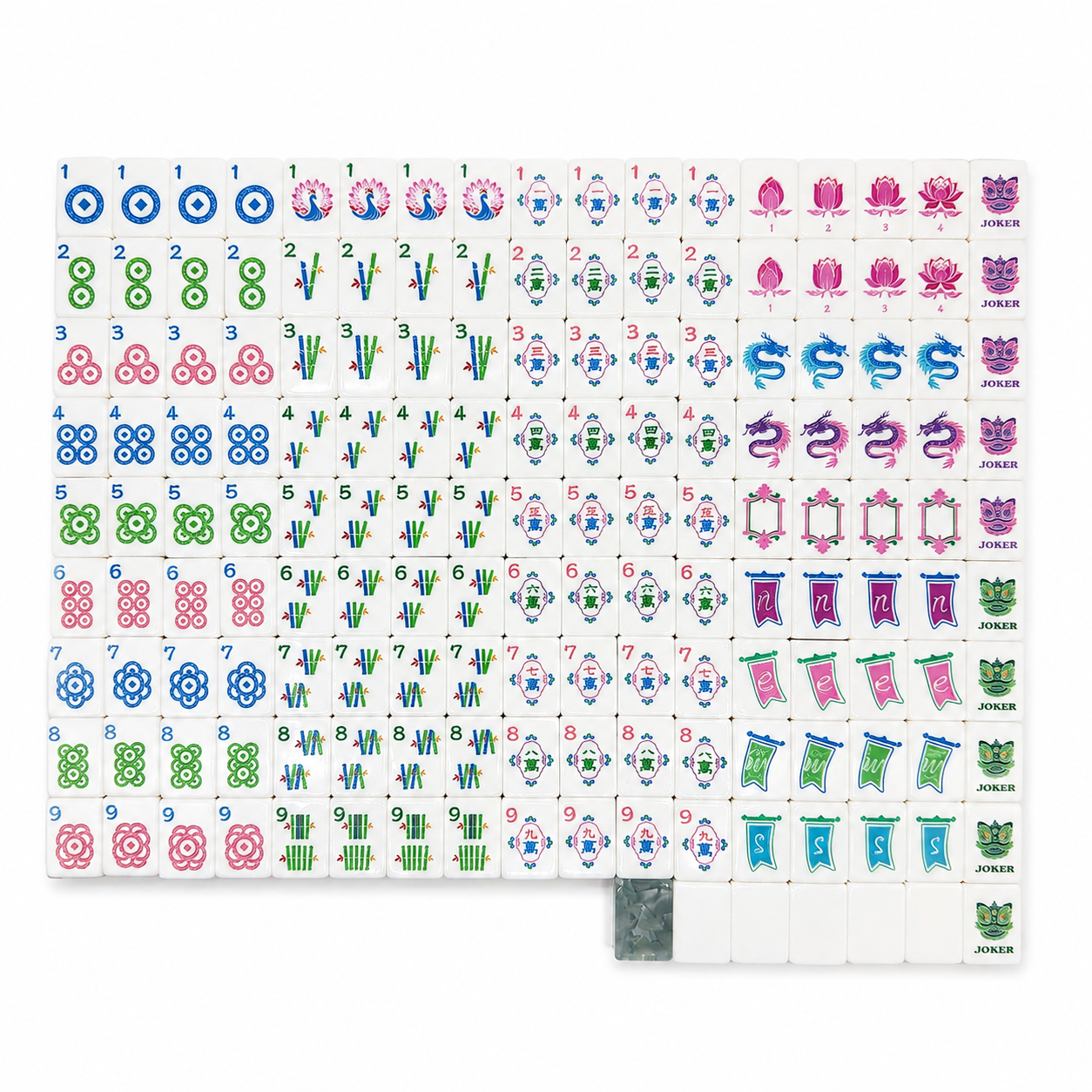 Mahj & Marlowe Seafoam Glow Mahjong Set