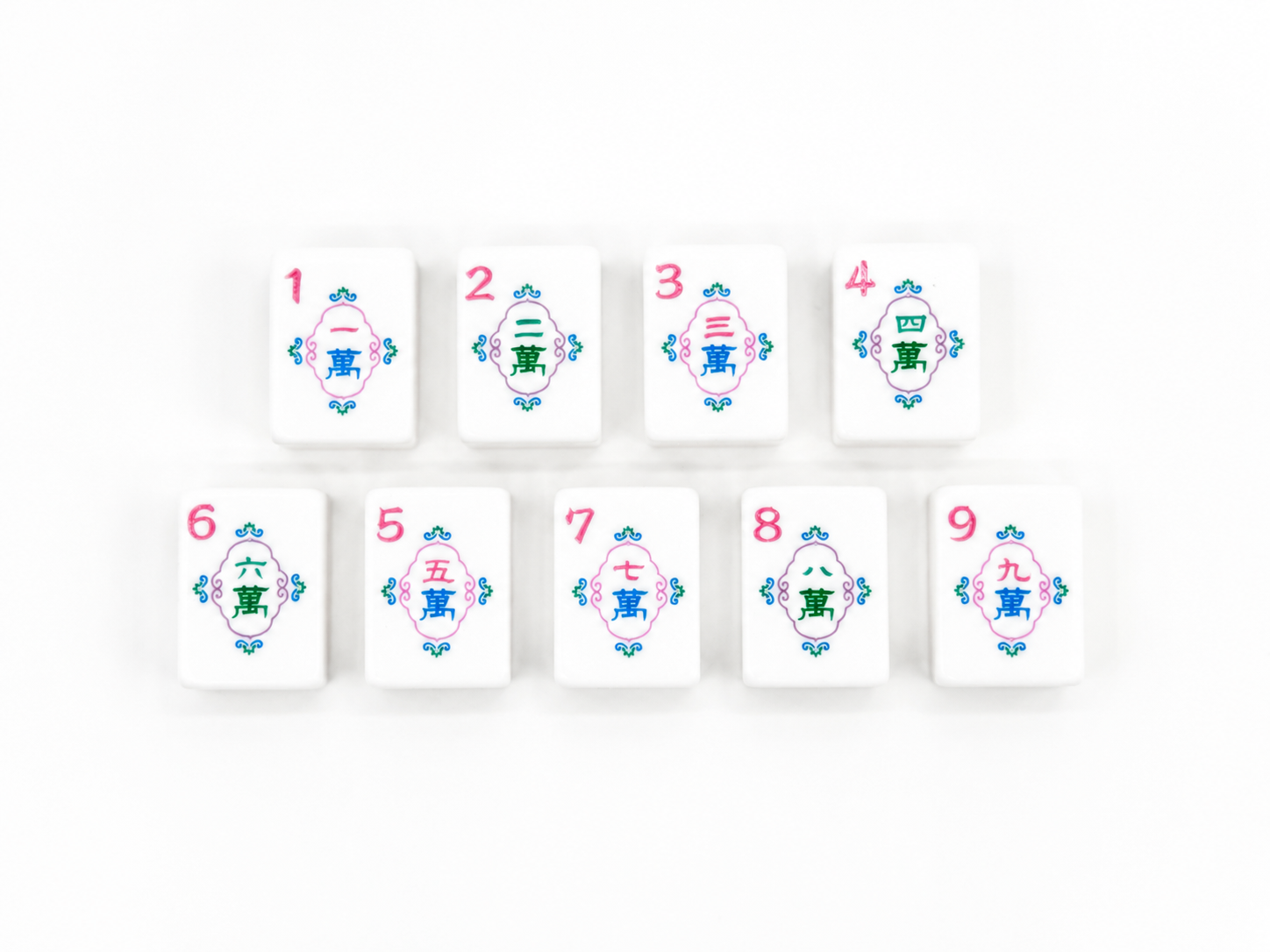 Mahj & Marlowe Aqua Pearl Mahjong Set